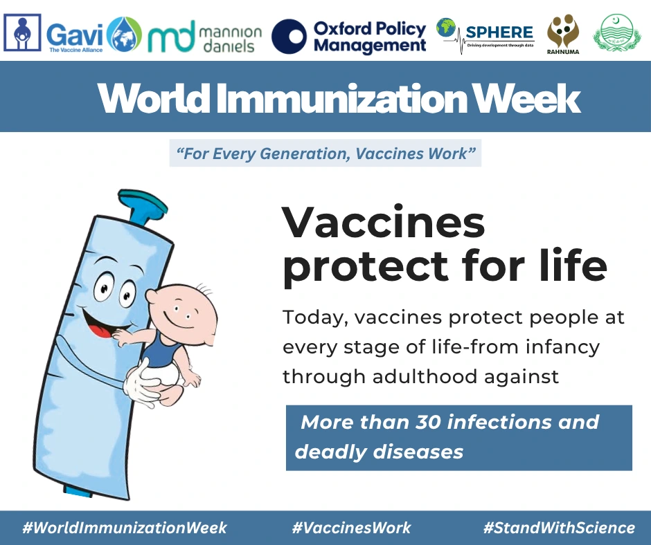 World Immunization Week, 2026 — Masoom Abad and Zainab Hospital